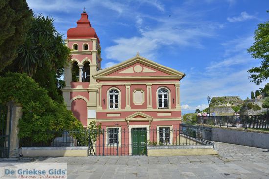 Kerk van Mandrakina Corfu stad